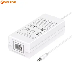 Lvxiangyuan Adaptador de energia para mesa tipo C14 entrada 12v5a, adaptador com 12 volts 5000ma 60 watts, adaptador com Ce Ukca