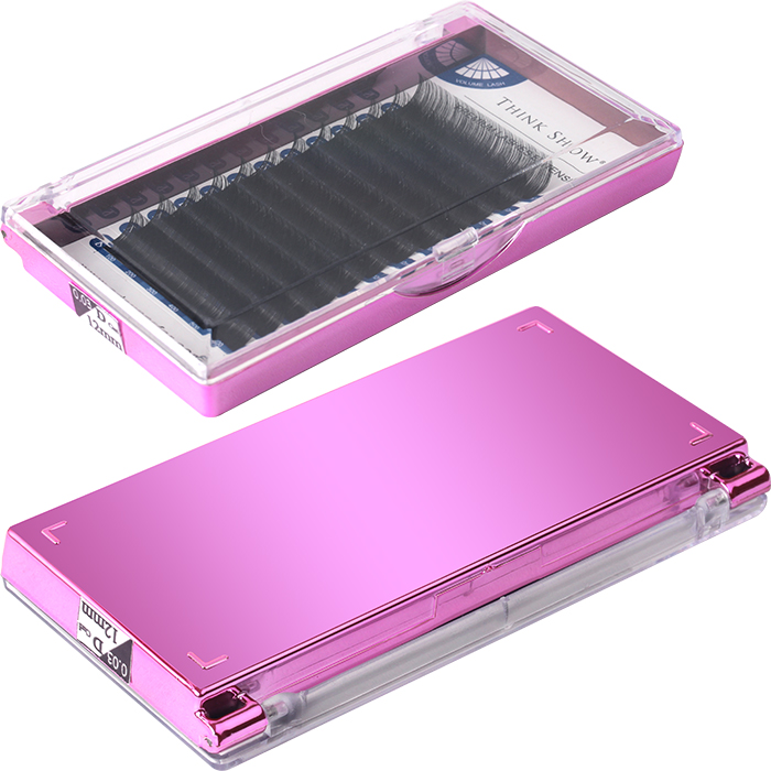 Корейские ресницы для наращивания с вашим логотипом, отдельные норковые ресницы, смешанные лотки