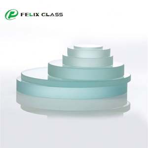 Vidrio Templado Transparente de Bajo Contenido de Hierro de 10 mm, Vidrio Flotado Moderno para Pascua, Lámina de Vidrio Redonda Pulida de Alta Transmitancia - Product Image 2