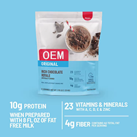 OEM Poudre de shake protéiné de remplacement pour repas instantané minceur 24 Formule riche en nutriments Supprimer la faim Promouvoir un produit de beauté