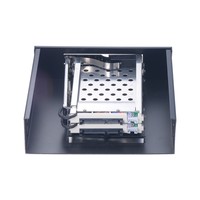 Unestech 2.5 "SATA aluminium SSD/HDD Mobile Rack serveur externe et ordinateur boîtier de disque dur 5.25" taille boîtier de lecteur