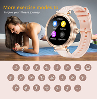 SENBONO D18 Smartwatch IP67 Wasserdicht Kabelloses Telefonieren Doppelte Rotierende Krone Schlafüberwachung Fitness-Tracker Kalender Unisex