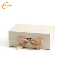 Boîte à rabat magnétique en papier avec insert en mousse éponge, impression quadricolore, pour bagues, boucles d'oreilles, colliers, montres – Pack de présentation de luxe – Offre Spéciale