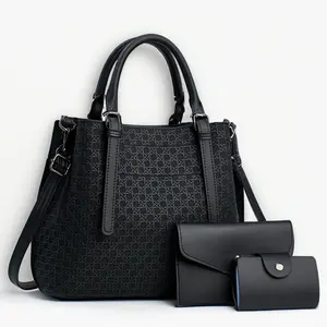 Guangzhou factory purses and handbags 2023 female zipper tote bag dropshipping trendy ladies handbags