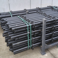 Andamio de Acero Negro para Iluminación de Escenario, Estructura de Truss para Equipos de Escenario de Línea Directa