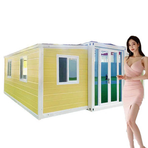 La maison gonflable de conteneur se pliant est faite en chambre à coucher préfabriquée se pliante de villa de famille avec la salle de bains - Product Image 3