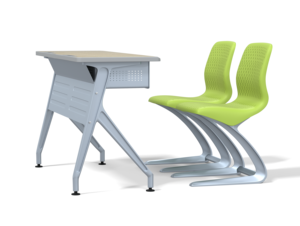 Scuola di qualità Premium scrivania e sedia Set tavolo di scrittura con cassetto del libro per lo studente mobili - Product Image 2