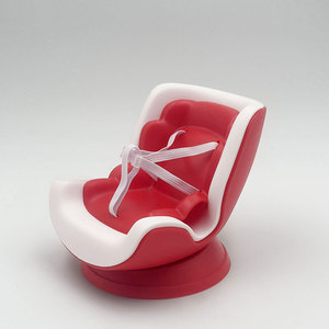 Dễ thương nhựa ghế xe Phụ kiện cho 10-17 cm búp bê & Quái vật đồ chơi bao gồm Air Vent Clip & Máy tính để bàn đứng - Product Image 2