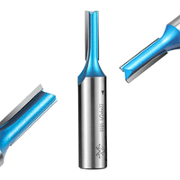 Fraise droite en carbure monobloc TCT pour routeur CNC, outil de fraisage en spirale OEM ODM pour le bois, fraise de routeur 70HRC