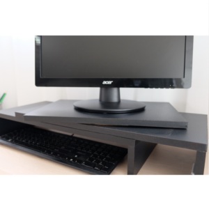 Desktop Extendable & Swivel <b>Space</b>-<b>Saving</b> Shelf - Monitor Stand, <b>Desk</b> Organizer, Multifunctional, Wholesale - Product Image 3