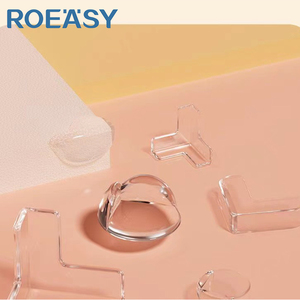 ROEASY <span class=keywords><strong>Protector</strong></span> de Borde de Esquina Transparente a Prueba de Niños PVC Transparente <span class=keywords><strong>Muebles</strong></span> de Seguridad para Bebé <span class=keywords><strong>Protector</strong></span> de Esquina de Mesa - Product Image 2