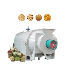 Brewery spent grain drum dryer small agriculture drum type grain rotary dryer for animal fodder