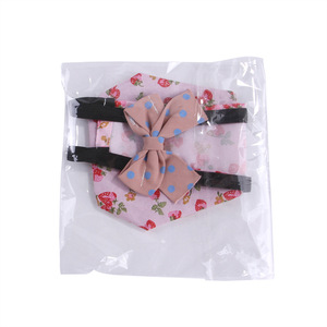 Pañal ajustable para pollo A0475, ropa para mascotas, disfraz reutilizable para pato, pañales lavables para aves de corral con lazo decorativo para ganso - Product Image 5