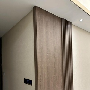 Flexibles Gebogenes Design Maßgefertigte Moderne Blumen-Bambus-Holzfaser-Wandpaneele für Wendeltreppen Haushalt & Gewerbe - Product Image 2