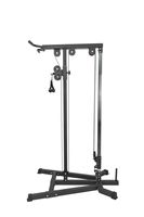 Machine à tractions latérales réglable avec poulie basse et accessoires pour l'entraînement de force à domicile