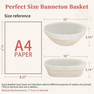 Venta caliente <span class=keywords><strong>Benetton</strong></span> Bread Proofing Kit de cesta para hornear OEM Sourdough Bolsas de papel Suministros con espátula de silicona - Product Image 3