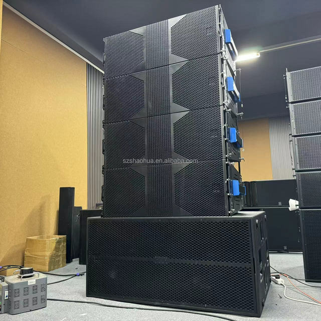 Line Array Speakers Dual 10 Inch Active Speakers Powered Sound System SA210 Professional Stage Speaker