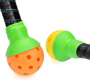 2 Pack Pickleball Ball Retriever Attaches to Pickleball Paddles, Pickleball Ball Picker Upper Easier to Pick Up, Pickleball