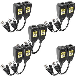 السلبي فيديو <span class=keywords><strong>Balun</strong></span> BNC العاصمة إلى RJ45 جهاز تحويل الشبكة Cat5 Cat6 محول HD-CVI/TVI/AHD/CVBS Max.8MP 4MP5MP للحصول على كامل HD CCTV DVR - Product Image 5