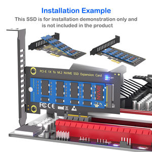 <span class=keywords><strong>M</strong></span>.2 NVMe SSD إلى PCI-E 1X محول NGFF Key-<span class=keywords><strong>M</strong></span> بطاقة توسيع متوافقة مع:: ، \ من أجل توسيع سطح المكتب - Product Image 5