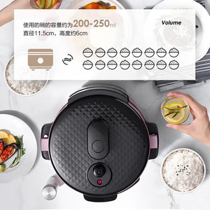 Midea Electric Pressure <b>Cooker</b> 6L Dual Inner Pot <b>Multi</b> <b>Function</b> With Preset Cooking Time For Home Use - Product Image 2