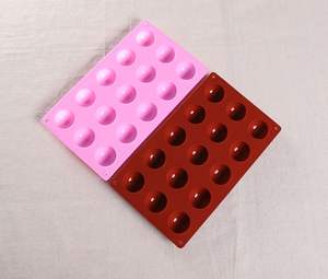<span class=keywords><strong>Molde</strong></span> de Silicona <span class=keywords><strong>para</strong></span> Chocolate de 15 Cavidades, Libre de BPA, <span class=keywords><strong>Molde</strong></span> de Silicona <span class=keywords><strong>para</strong></span> Caramelos en Forma de <span class=keywords><strong>Media</strong></span> <span class=keywords><strong>Esfera</strong></span>, Moldes de Silicona <span class=keywords><strong>para</strong></span> Pasteles en Forma de Bola - Product Image 6