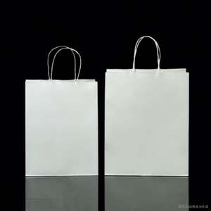 Sacs en papier kraft personnalisés en usine avec votre propre logo personnel, sacs en papier cadeau pour les achats - Product Image 5