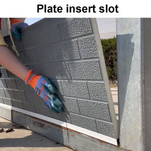 แผ่น<span class=keywords><strong>ผนัง</strong></span>โลหะตกแต่งภายนอกทำจาก PU 30มม. สำหรับการประชุมเชิงปฏิบัติการบ้านสำเร็จรูปการรับประทานอาหารในห้องครัว - Product Image 6