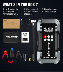 6 в 1 Автомобильный пуско-зарядное устройство - Product Image 6