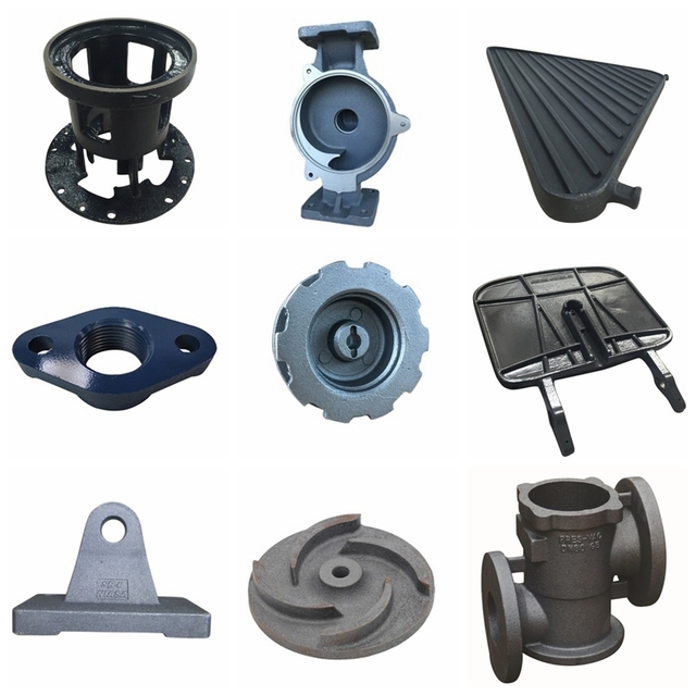 China Casting Foundry OEM Cast Iron Parts Resin Sand Gray Iron Castings Ductile Iron Castings
