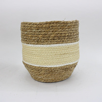 Paniers de rangement en corde de paille tissée, cordage de paille personnalisé de haute qualité, offre spéciale