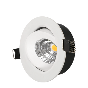 Projecteur de logement intégré pour projets hôteliers d'intérieur LED COB encastrable à gradation réglable Downlight/down Light - Product Image 2