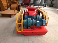 Concasseur à rouleaux haute productivité Juxin, capacité 4-20t/h, moteur AC pour petites usines de fabrication de sable, origine Henan