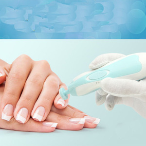 Cortauñas eléctrico para bebés, cortauñas para manicura <span class=keywords><strong>y</strong></span> pedicura, juego de cuidado, tijeras - Product Image 3