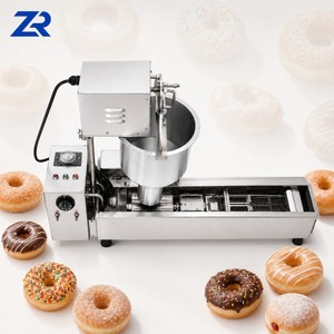 Máquina Automática para Hacer Donuts, Freidora Comercial <span class=keywords><strong>de</strong></span> Donuts con <span class=keywords><strong>Precio</strong></span> <span class=keywords><strong>de</strong></span> Fábrica - Product Image 1