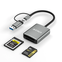 Lecteur de carte XQD USB C Lecteur de carte mémoire SD XQD USB 3.0 pour Sony G/M Series & Lexar 2933x/1400x USB Mark XQD Card