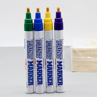 Marqueurs permanents personnalisés Bonvan BV-GPH01 12 couleurs pour peinture murale, peinture automobile, carrelage, rayures au sol, décontamination de salle de bain, marqueur de joint