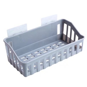 Étagère de rangement simple pour salle de bain, sans perforation, murale, pour articles de toilette - Product Image 5