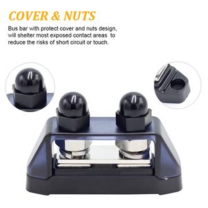 48V Car Audio M10 Bus Bar 2-weg 200a Gefuseerd Distributieblok Terminal Blokken Voor Marine En Boot Gebruik - Product Image 4