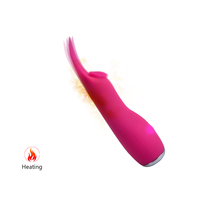 Bestseller 10-Modus Zungenvibrator Persönlicher Fingermassager Nippel-Klitoris-Stimulation Silikon-Sexspielzeug für Frauen Vibrator