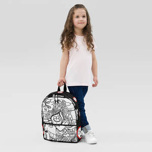 IMPOSSIBILE # 1 Zaino leggendario per studenti colorabile (dipingibile) di IW Comics - Product Image 6