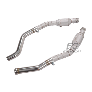 Tubo de Escape de Alto Flujo SS304 con Aislamiento Térmico para Mercedes Benz GLE63 AMG W167 ML63 V8, Mejora de Potencia - Product Image 6