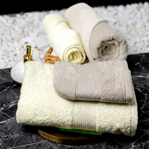 Serviette de Bain Jacquard Classique Arvis Factory Direct 70x140cm 100% Coton Qualité Premium Écologique Haute Absorption - Product Image 1