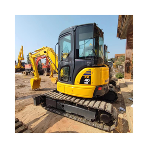 Mini-excavatrice Komatsu PC40MR d'occasion, 4 tonnes, 4T, PC40 MR-2 MR-3, mini-excavatrice sur chenilles, origine Japon, occasion, Excavadora à vendre - Product Image 1