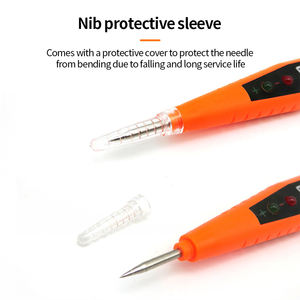 Testeur de circuit automobile OEM avec affichage numérique, stylo de test électrique pour électricien - Product Image 6