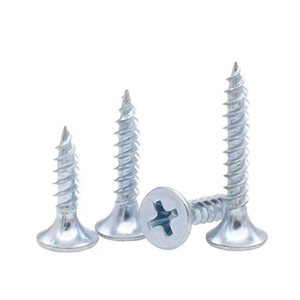 Tornillos Autorroscantes de Acero Galvanizado con Cabeza Plana Phillips, Diseño de Clavo Común con Vástago Liso, para Muebles, Precio de Fábrica - Product Image 3