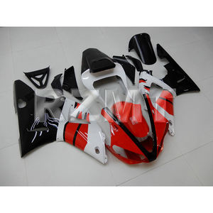 ชุดแฟริ่งสำหรับรถมอเตอร์ไซค์ Yamaha YZF-R1 ปี 2000-2001  ทำจากพลาสติก ABS ฉีดขึ้นรูป  ชิ้นส่วนตัวถังแบบกำหนดเอง รุ่น Y1001-107a - Product Image 4