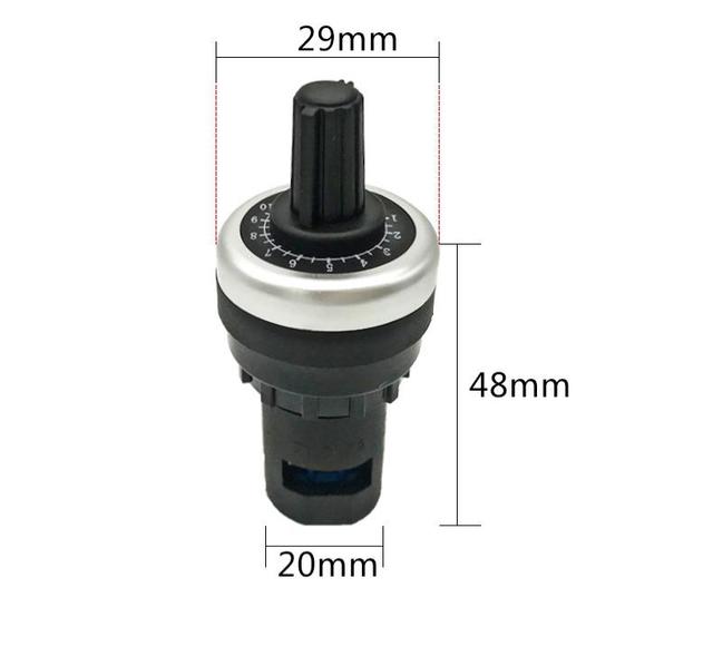 High quality R5K Rotary Potentiometer Precision Variable Speed Drive Potentiometer Good price