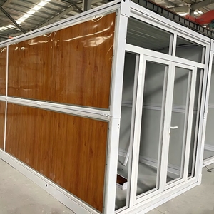 Nhanh chóng cài đặt tạm thời xây dựng thân thiện với môi trường x Loại 20ft cường độ cao vật liệu thép phẳng gói có thể gập lại nhà CONTAINER - Product Image 3