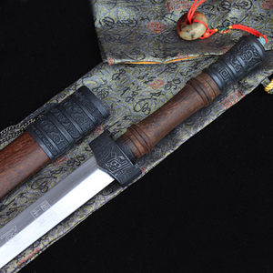 <span class=keywords><strong>Épée</strong></span> ancienne chinoise de 100cm de long, objets de collection Kung Fu, gravure gratuite de LOGO ou de texte sur la lame - Product Image 6